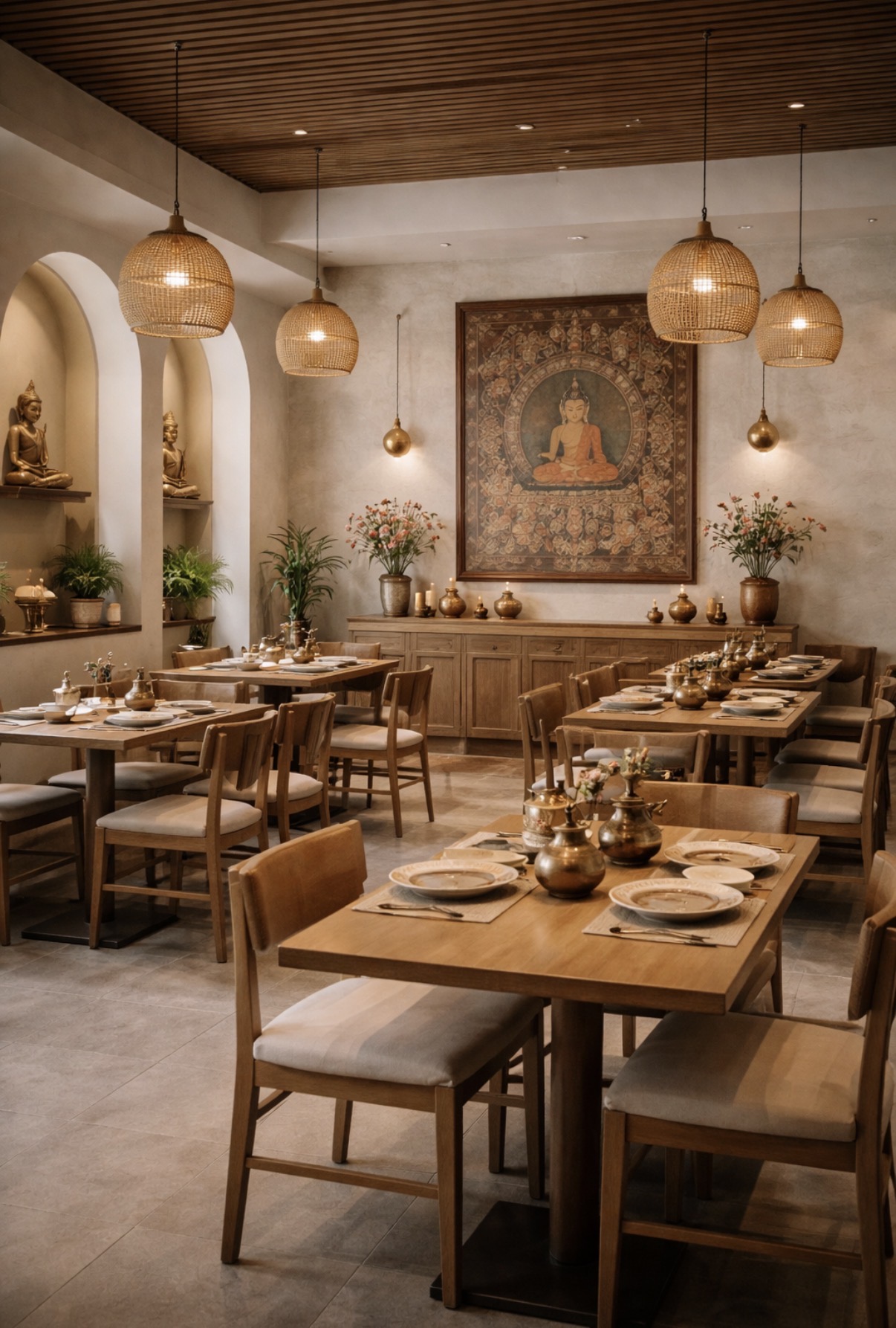 Nepali interior dining